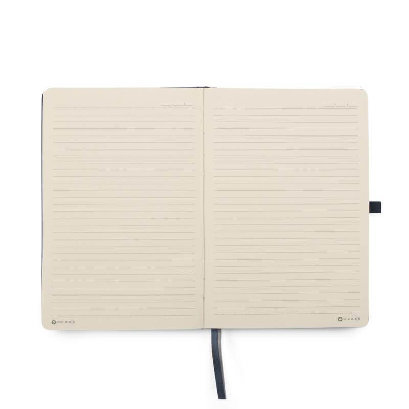 CROSS HARDCOVER A5 NOTEBOOK + PEN + BI-FOLD WALLET WITH 8 CARD SLOTS - BLACK