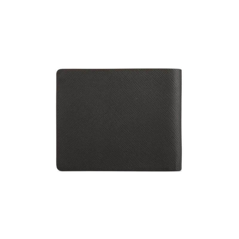 CROSS HARDCOVER A5 NOTEBOOK + PEN + BI-FOLD WALLET WITH 8 CARD SLOTS - BLACK