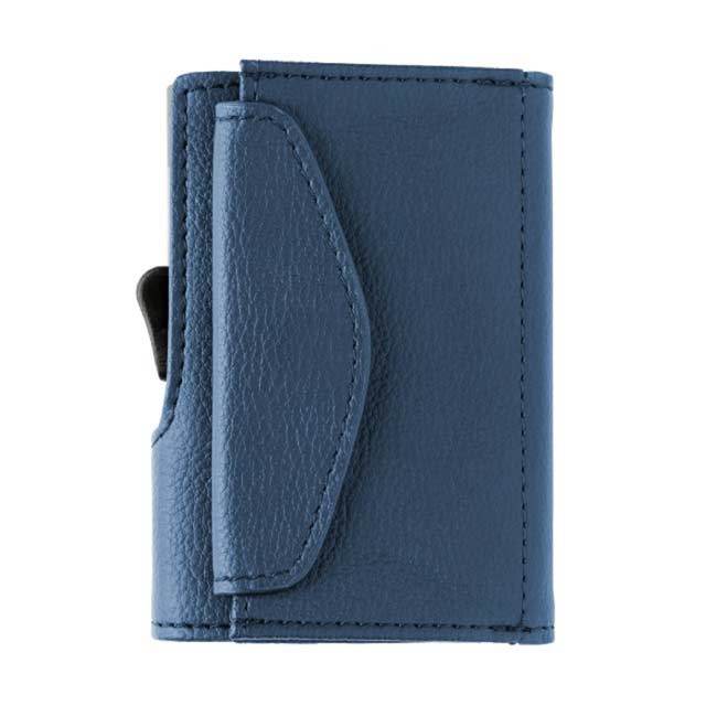 OTACI - c-secure PU RFID Card Holder & Wallet Navy Blue