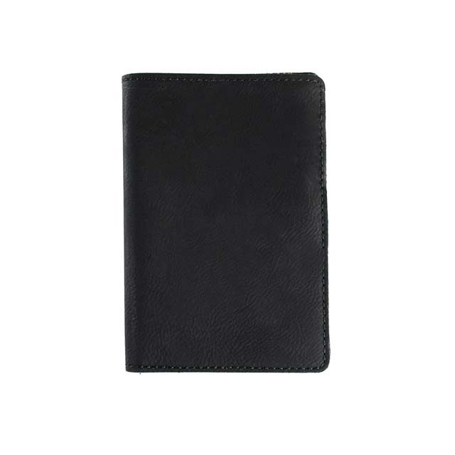 KRIMT - Giftology Set of Passport Holder & Card Holder - Black