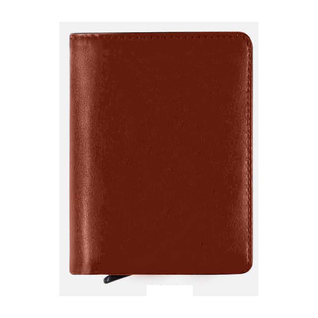 Giftology BORO Premium PU Cardholder & Wallet - Brown