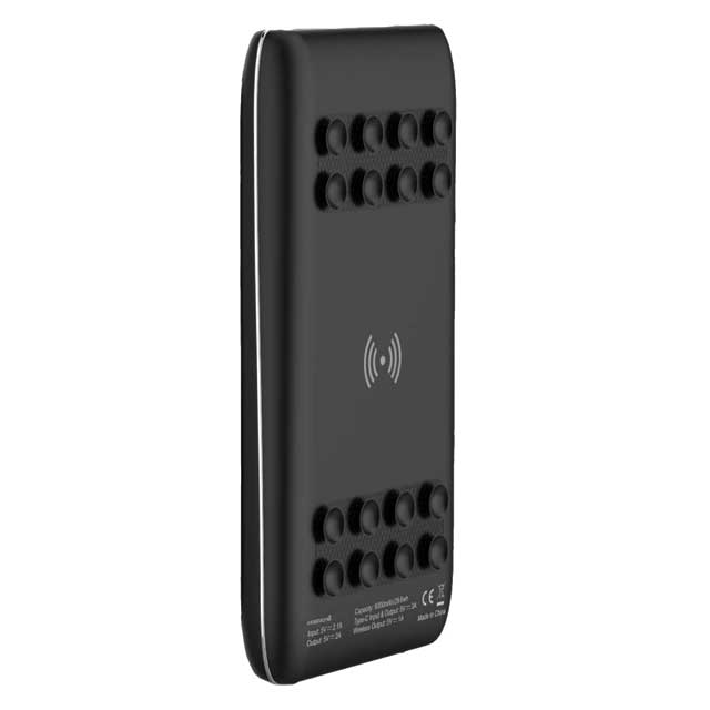 VISBY - @memorii 12000mAh Wireless Powerbank with Light-Up Logo