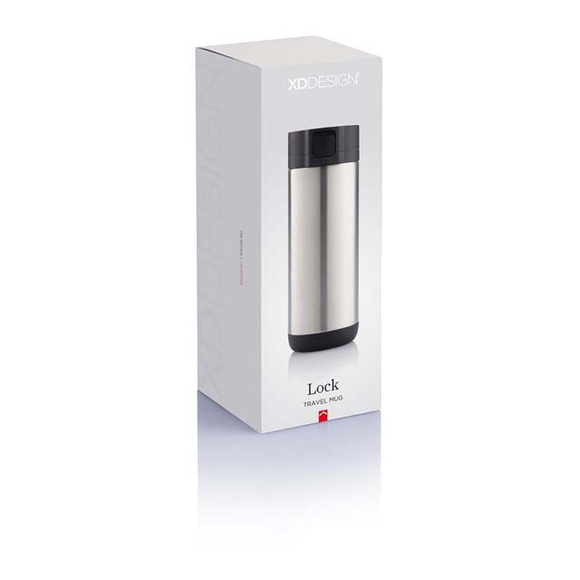 LOCK MUG - XDDESIGN Leak-proof Mug Black