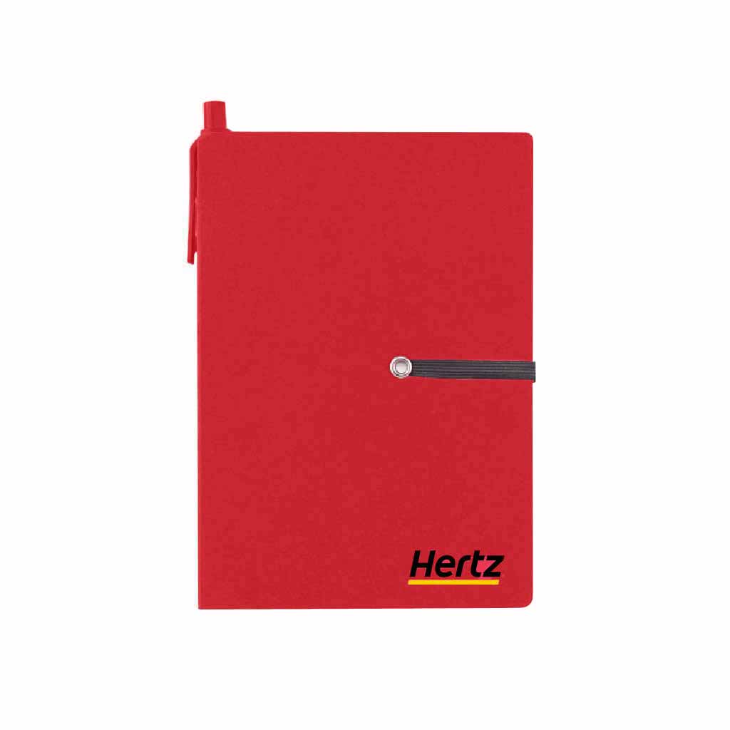 Eco-neutral Nuuk Meetings Notepad Red