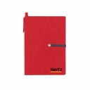 Eco-neutral Nuuk Meetings Notepad Red