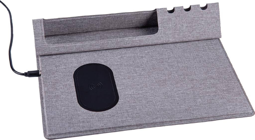 GORI - 5W Wireless Mouse Pad & Desk Organizer