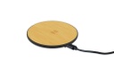 SKUTEC - Set of Bamboo Headphone, Wireless Charger and Pop Socket