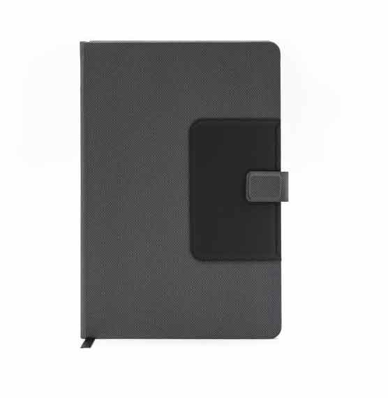 RUDEN - Set of Stainless Bottle, Notebook with Wireless Charger and Pen