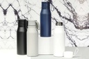 NEBRA - CHANGE Collection Vacuum Bottle with Loop - 600ml - White