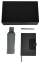 RUDEN - Set of Stainless Bottle, Notebook with Wireless Charger and Pen