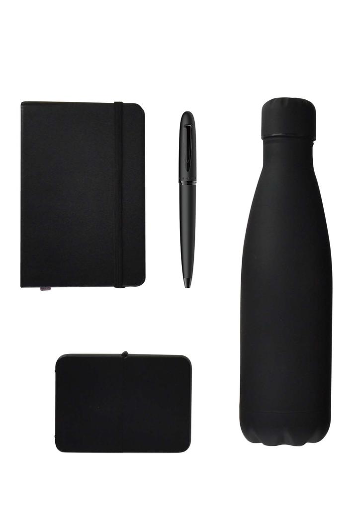 RAGGAL - Set of Stainless Bottle, Notebook, Manicure Set and Pen