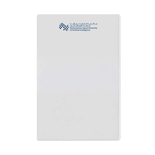 MBZUAI Stone Paper Tree-Free Notebook - White