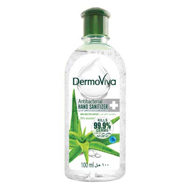 DermoViva 100ml Hand Sanitizer - AloeVera