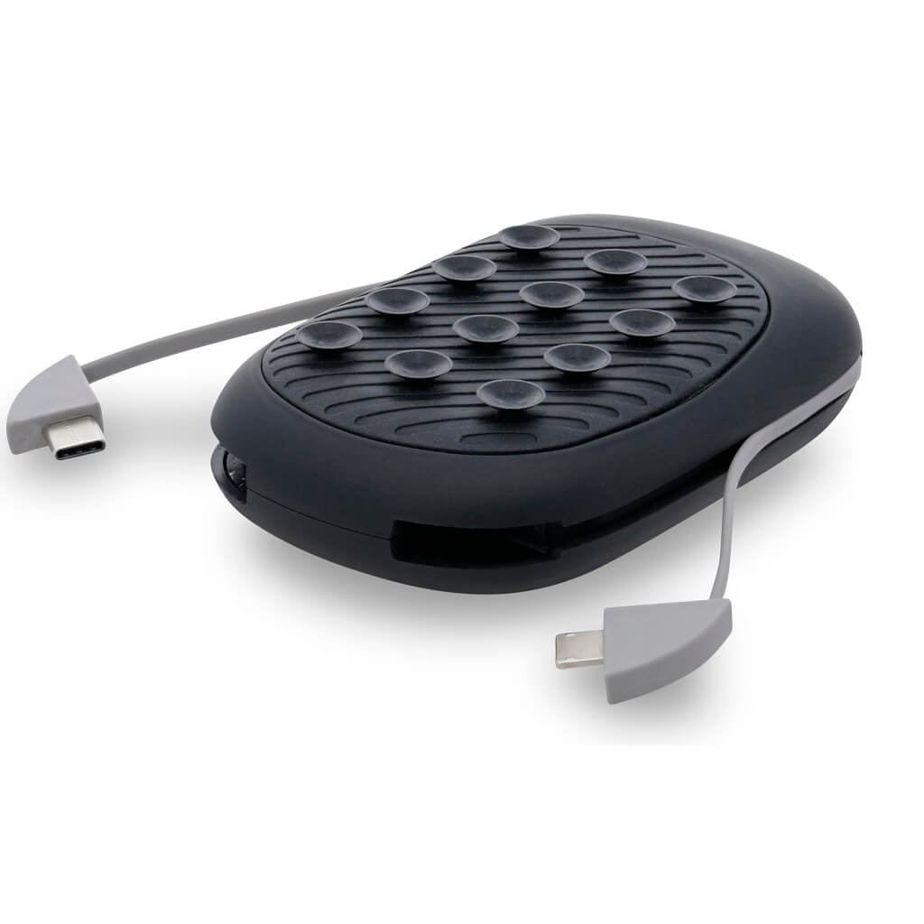 HOBRO - 10000 MAh Powerbank With Light Up Logo