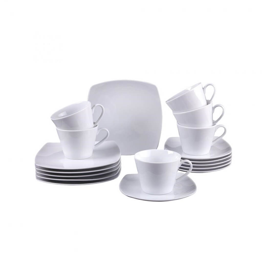 Simple Fresh Coffee Set - White