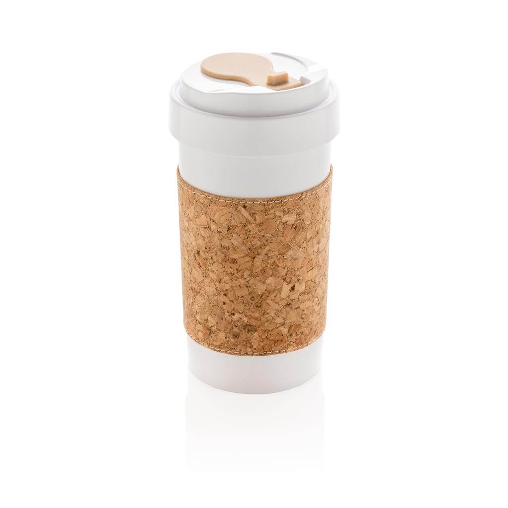 ECO PLA - XD 400ml Mug With Cork Sleeve