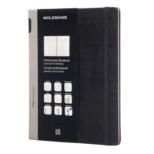 Moleskine Professional Notebooks - XL Size Black