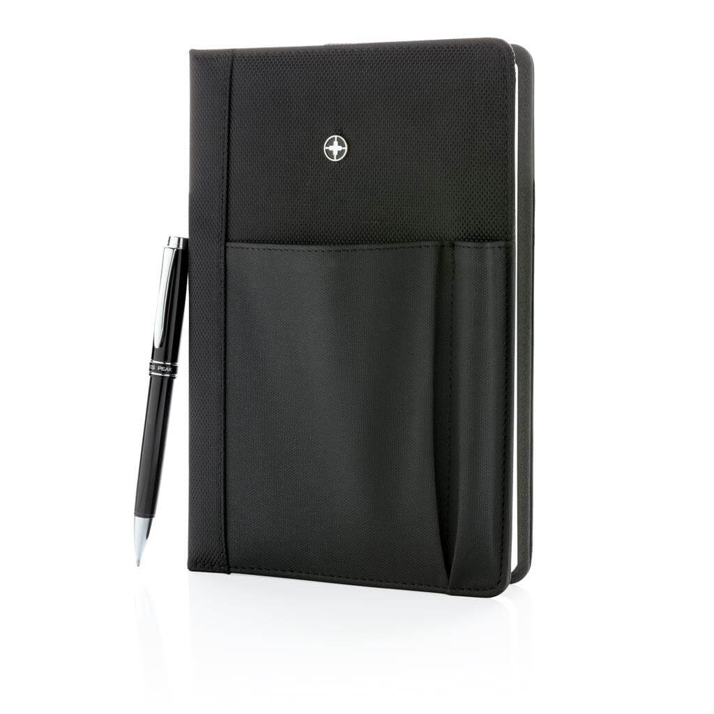 TACCUINO - Swiss Peak Refillable Notebook & Pen Set