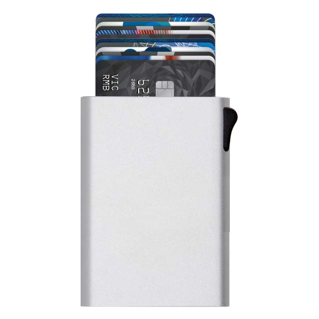 KLOY - SANTHOME RFID Cards Holder Silver