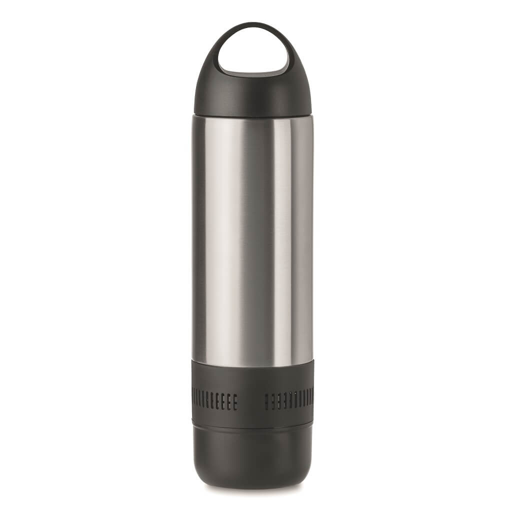 FLAKER Double Walled 400ml Water Bottle & 3 Watts Bluetooth