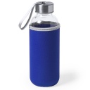 GRUENE - 420ml Glass Bottle With Blue Neoprene Cover