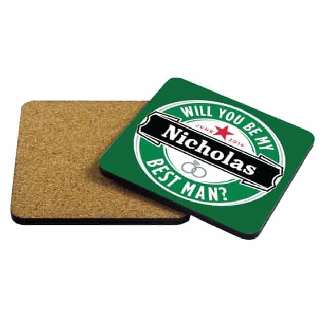 Square Cork Coaster-RADOM