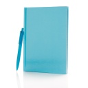 XD A5 Hard Cover Notebook With Pen - Blue