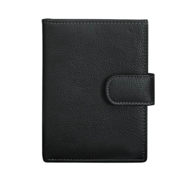 SANTHOME Genuine Leather Passport Cover - No Box