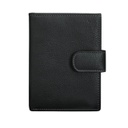SANTHOME Genuine Leather Passport Cover - No Box