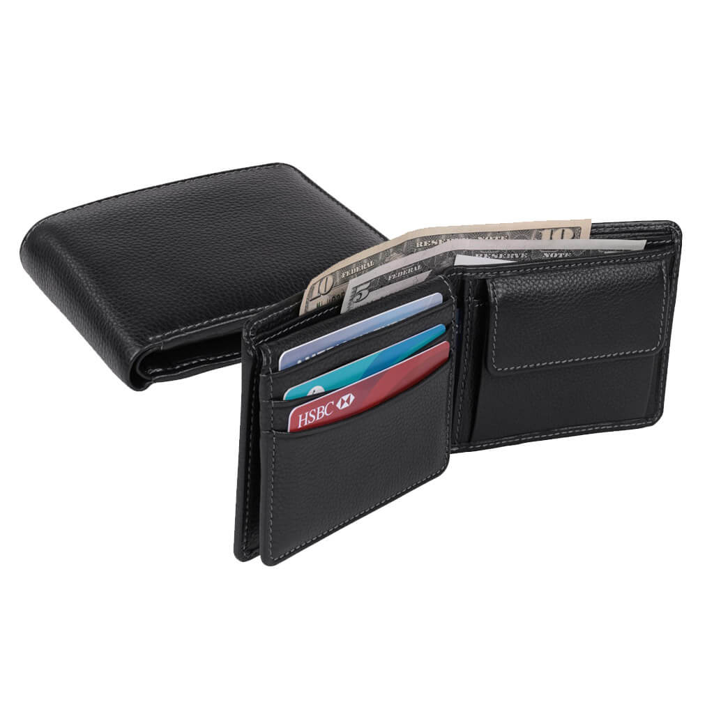 ESCAS - Wallet In NDM Leather - Black