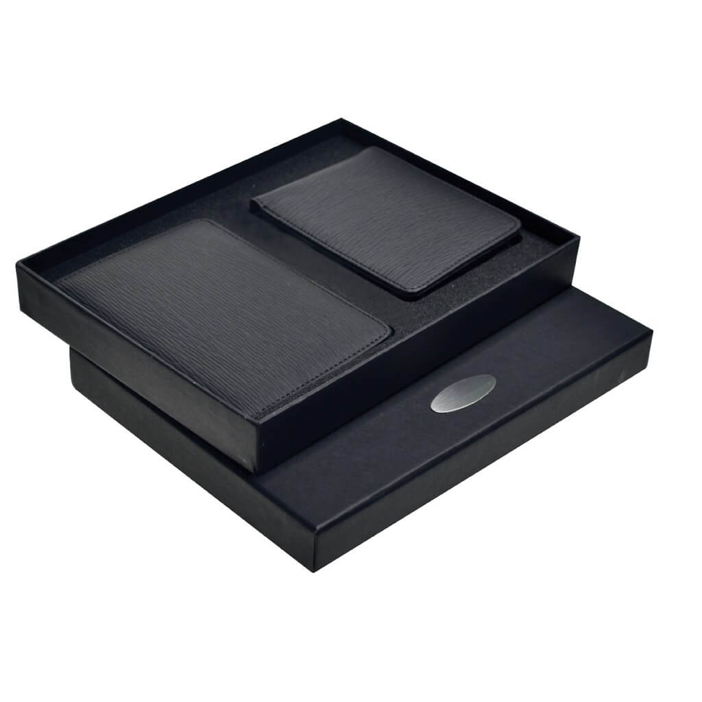 Swiss Highlander KRIMO - PU Men?s Wallet And Passport Hol
