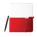 LOIRE- Folder With Powerbank White / Red