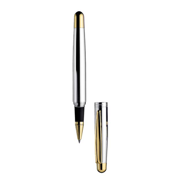 OTTO HUTT Rollerball Pen With Gold Plated Fittings