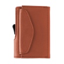 OTACI - c-secure PU RFID Card Holder & Wallet Brown