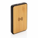 TUZLA - @memorii 5000 mAh Bamboo Wireless Powerbank (Anti-microbial)