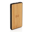 ASKAS - @memorii 8000 mAh Bamboo Wireless Powerbank (Anti-microbial)