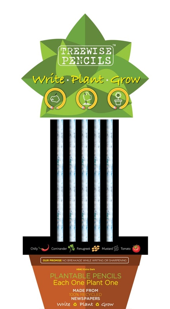 Treewise Plant a Pencil 5pack